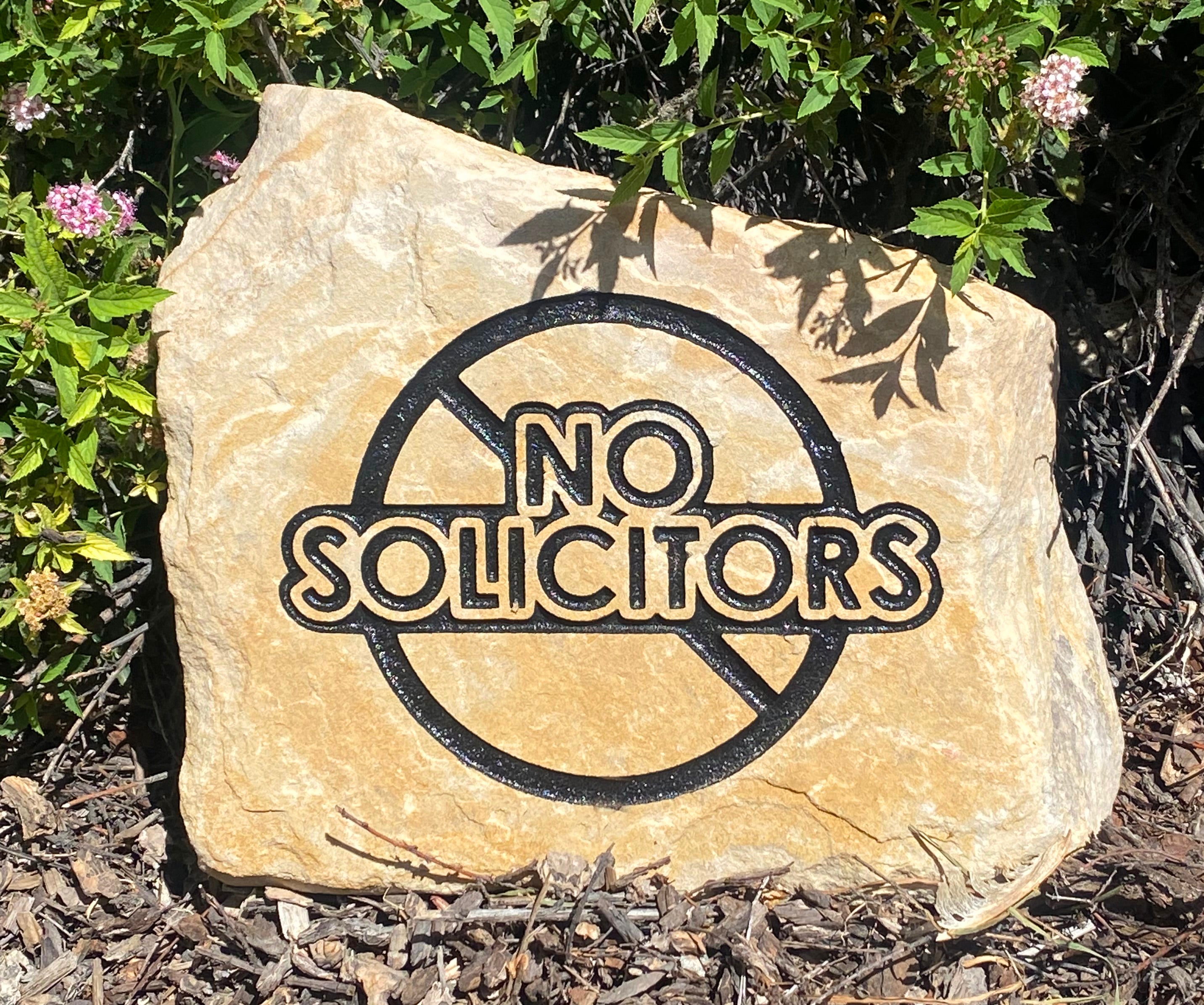 No Solicitors Rock